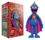 Super7 Plaza Sésamo Figura Supersize Vinyl - Super Grover 36 cm