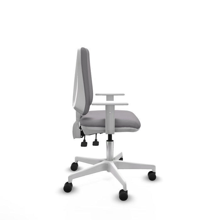 PIQUERAS Y CRESPO Silla de oficina Elche con mecanismo Asincro, Gris PIQUERAS Y CRESPO Silla de oficina Elche con mecanismo Asincro, Gris