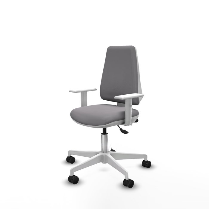 PIQUERAS Y CRESPO Silla de oficina Elche con mecanismo Asincro, Gris PIQUERAS Y CRESPO Silla de oficina Elche con mecanismo Asincro, Gris