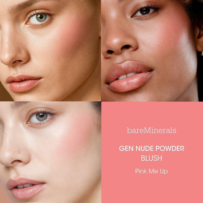 Bare Minerals Gen Nude Powder Blush pink me up
