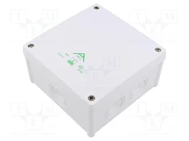 SPELSBERG ABOX Caja de conexiones blanca IP66