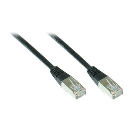 GoodConnections Alcasa 855S-005 Cable de Red Patch Cat5e SFTP 0.5 m Negro RJ-45 Macho a RJ-45 Macho