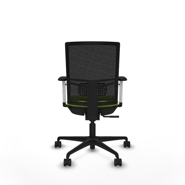 PIQUERAS Y CRESPO Silla de oficina Yunquera con mecanismo Sincro, color Pistacho y Negro PIQUERAS Y CRESPO Silla de oficina Yunquera con mecanismo Sincro, color Pistacho y Negro
