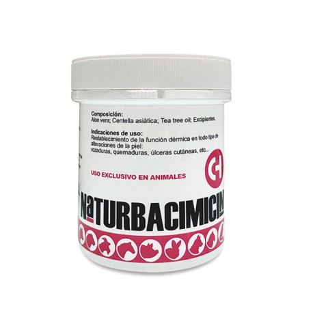 Naturbacimicin 100 g Antibiótico Cutáneo para Mascotas Naturbacimicin 100 g Antibiótico Cutáneo para Mascotas