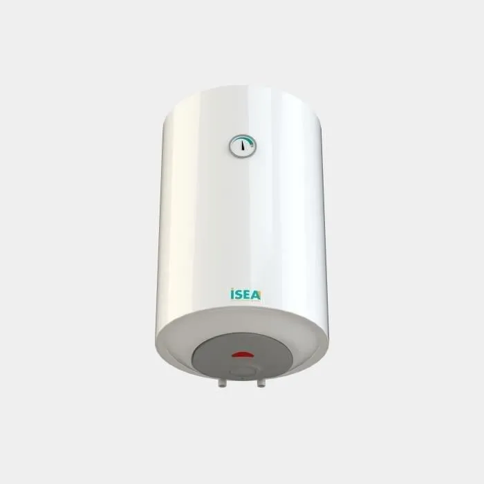 ISEA Swing Calentador de agua eléctrico 100 litros con resistencia de cobre por inmersión en caliente, ánodo de magnesio y montaje vertical