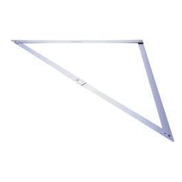 Stanley Escuadra de carpintero plegable de aluminio 172 x 122 cm