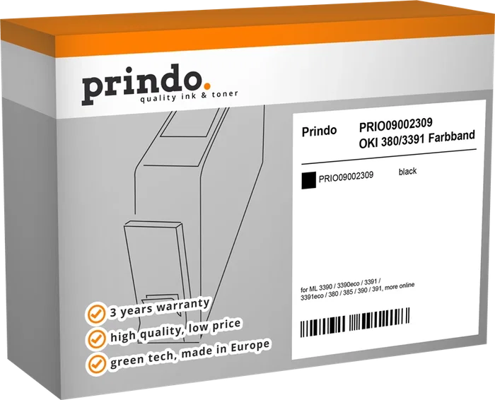 Prindo Cinta nylon negro PRIO09002309 Basic Prindo Cinta nylon negro PRIO09002309 Basic