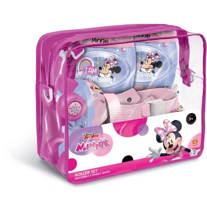Mondo Patines + protecciones Minnie con protecciones ajustables Mondo Patines + protecciones Minnie con protecciones ajustables