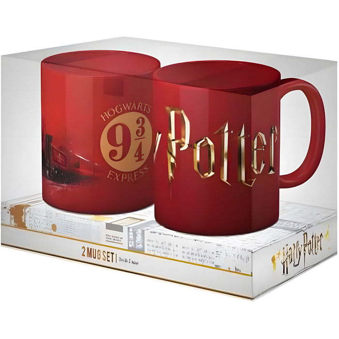 SD TOYS Set tazas logo Hogwarts Harry Potter