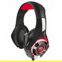 Auriculares Gaming con Micrófono Trust GXT 313 Nero/ USB 2.0/ Rojos