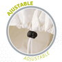 AKTIVE Funda Protectora para Mesa 200x130