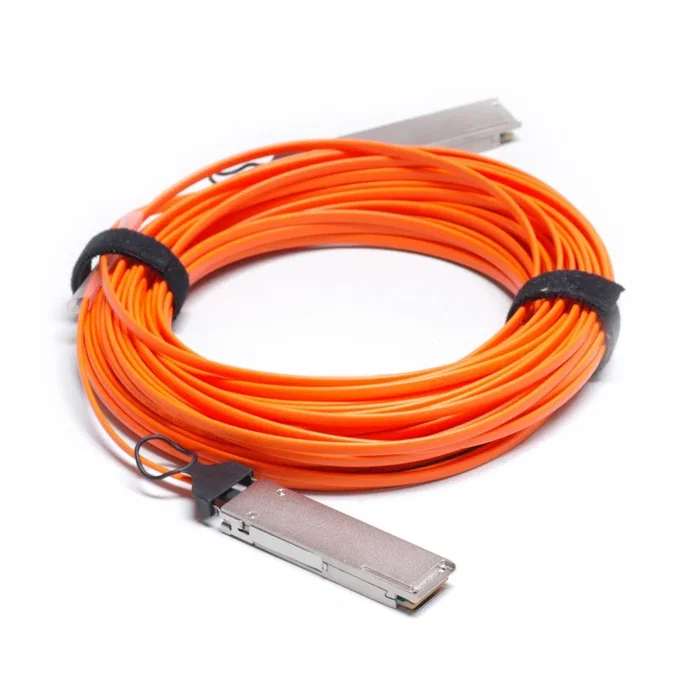 Cisco Cable de Fibra Óptica 5m 100GBASE QSFP+ para InfiniBand, QSFP+ a QSFP+, 100 Gbit/s