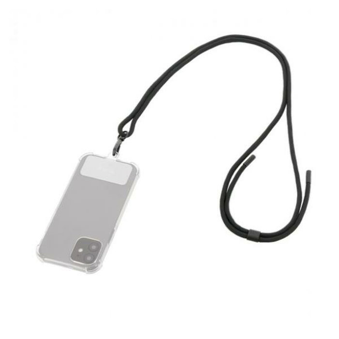 Mobilis 001340 Correa para Funda de Teléfono Móvil, Negro