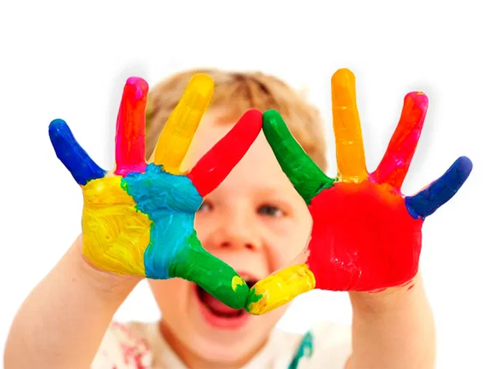 Liderpapel Pintura Dedos Naranja Tarrina 500 cc