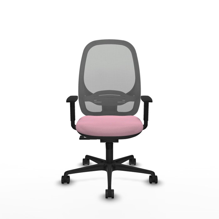 PIQUERAS Y CRESPO Silla de oficina Cilanco Rosa y Gris PIQUERAS Y CRESPO Silla de oficina Cilanco Rosa y Gris