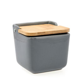 Salero Cerámico Tu Y Yo Quid 12x12 cm (6 Unidades)