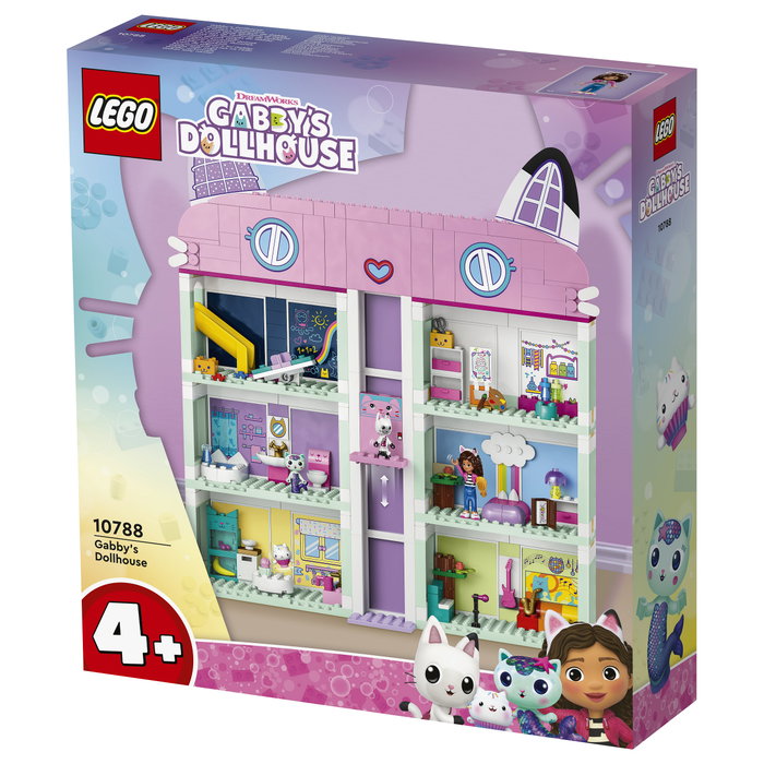 LEGO La Casa Mágica de Gabby, Casa de Muñecas de Juguete con Minifiguras 10788 LEGO La Casa Mágica de Gabby, Casa de Muñecas de Juguete con Minifiguras 10788