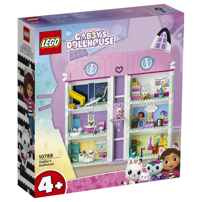 LEGO La Casa Mágica de Gabby, Casa de Muñecas de Juguete con Minifiguras 10788 LEGO La Casa Mágica de Gabby, Casa de Muñecas de Juguete con Minifiguras 10788