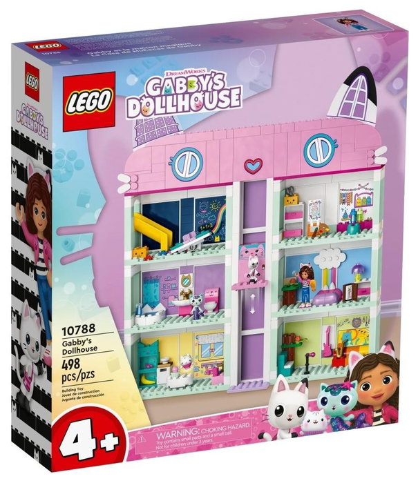 LEGO La Casa Mágica de Gabby, Casa de Muñecas de Juguete con Minifiguras 10788 LEGO La Casa Mágica de Gabby, Casa de Muñecas de Juguete con Minifiguras 10788
