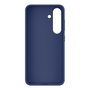 Samsung Funda de Silicona Azul para Galaxy S25 - Resistente a Golpes y Caídas, 50% Material Reciclado, Compatible con Pantalla de 6.7 Pulgadas