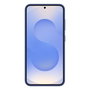 Samsung Funda de Silicona Azul para Galaxy S25 - Resistente a Golpes y Caídas, 50% Material Reciclado, Compatible con Pantalla de 6.7 Pulgadas
