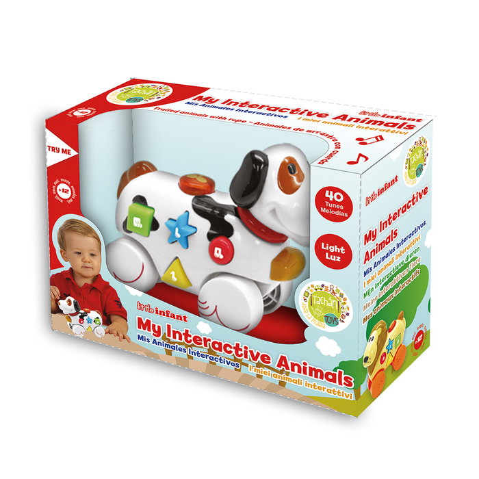 Tachan Animales Actividades Interactivos con Luz y Sonido para +18 Meses 65039