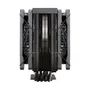 Abysm Snow IV Black Refrigerador de CPU con 4 Heatpipes y Ventilador de 12 cm