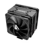 Abysm Snow IV Black Refrigerador de CPU con 4 Heatpipes y Ventilador de 12 cm