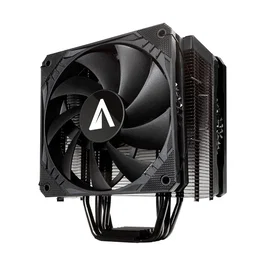 Abysm Snow IV Black Refrigerador de CPU con 4 Heatpipes y Ventilador de 12 cm