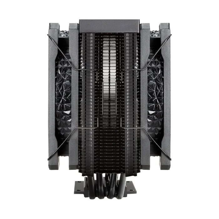 Abysm Snow IV Black Refrigerador de CPU con 4 Heatpipes y Ventilador de 12 cm
