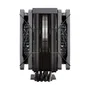 Abysm Snow IV Black Refrigerador de CPU con 4 Heatpipes y Ventilador de 12 cm