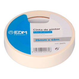 Edm Cinta de Pintor Kreep 25 mm x 45 m Papel Adhesivo