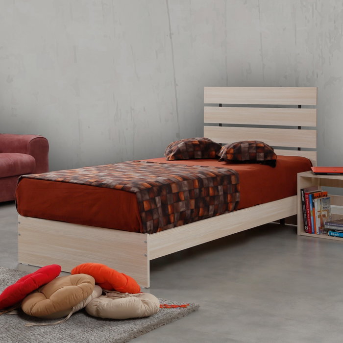 Hanah Home Somier Individual 90 - Oak para Colchón de 90x200 cm, Roble