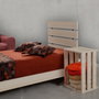 Hanah Home Somier Individual 90 - Oak para Colchón de 90x200 cm, Roble