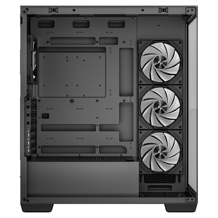 DeepCool CG580 4F, Midi Tower, ATX, ITX, micro ATX, Negro, 7 Ranuras, 3 Ventiladores, 140mm, 41cm GPU, 21cm PSU, 17.6cm CPU