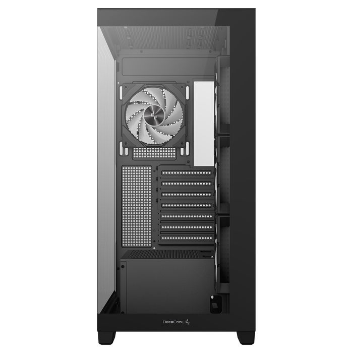 DeepCool CG580 4F, Midi Tower, ATX, ITX, micro ATX, Negro, 7 Ranuras, 3 Ventiladores, 140mm, 41cm GPU, 21cm PSU, 17.6cm CPU
