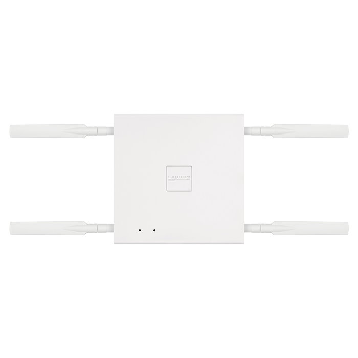 LANCOM LX-6212 (EU) | Punto de acceso WiFi 6 Dual-Band AX1800 | 1775 Mbps, 4 antenas, MU-MIMO, PoE+ | Para techo/pared