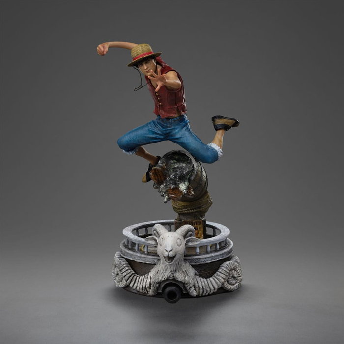 Iron Studios Estatua Art Scale Luffy 1/10 de One Piece