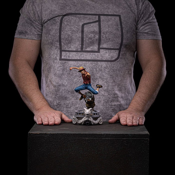 Iron Studios Estatua Art Scale Luffy 1/10 de One Piece