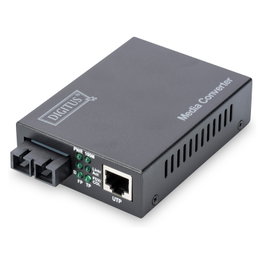 Digitus Convertidor de medios Fast Ethernet RJ45/SC Multimode DN-82020-1