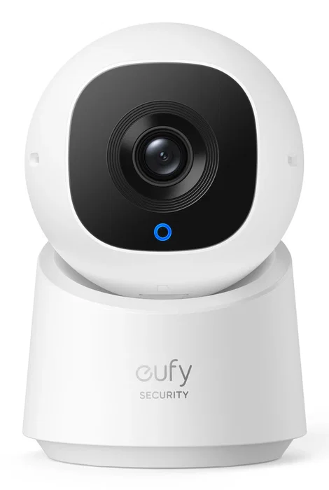 Eufy C220 Bombilla Cámara de Seguridad IP Interior 2K (2560x1440) con IA, 360°, Almacenamiento Local, Wi-Fi, Blanco