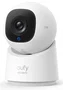 Eufy C220 Bombilla Cámara de Seguridad IP Interior 2K (2560x1440) con IA, 360°, Almacenamiento Local, Wi-Fi, Blanco