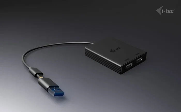 I-TEC Adaptador de vídeo dual USB-A/USB-C a 2x HDMI 4K/60 Hz CADUAL4KHDMI I-TEC Adaptador de vídeo dual USB-A/USB-C a 2x HDMI 4K/60 Hz CADUAL4KHDMI