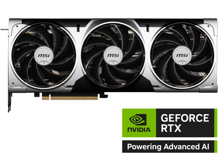 MSI VENTUS GeForce RTX5080 16G 3X OC NVIDIA GeForce RTX 5080 16 GB GDDR7 Tarjeta Gráfica PCI Express x16 5.0 con 3 Ventiladores y Overclock