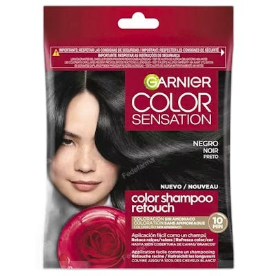 Garnier Color Sensation Color Shampoo Retouch 1.0-black