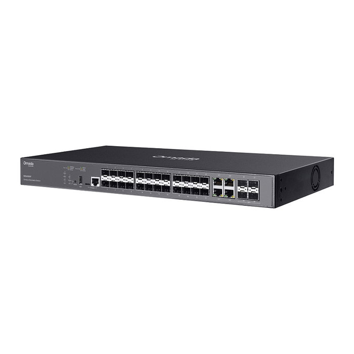 TP-Link Omada SG5428XF Campus 24-Port SFP Stack L3 Managed Switch, 410G TP-Link Omada SG5428XF Campus 24-Port SFP Stack L3 Managed Switch, 410G