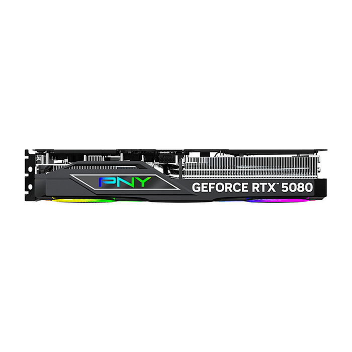 PNY GeForce RTX 5080 16GB GDDR7 3Fan ARGB OC Tarjeta Gráfica