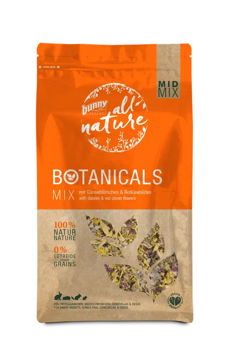 Bunny Nature Botanicals Mix Margaritas Y Flores Trébol Rojo 120 gr Bunny Nature Botanicals Mix Margaritas Y Flores Trébol Rojo 120 gr