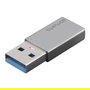 4smarts Adaptador USB-A 3.0 a USB-C 540275 (2 Piezas) Gris, Velocidad 5 Gbit/s, Bidireccional, Plug and Play
