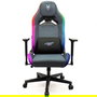 Woxter Silla Gaming Stinger Station Elite con Luces LED RGB Azul y Rosa
